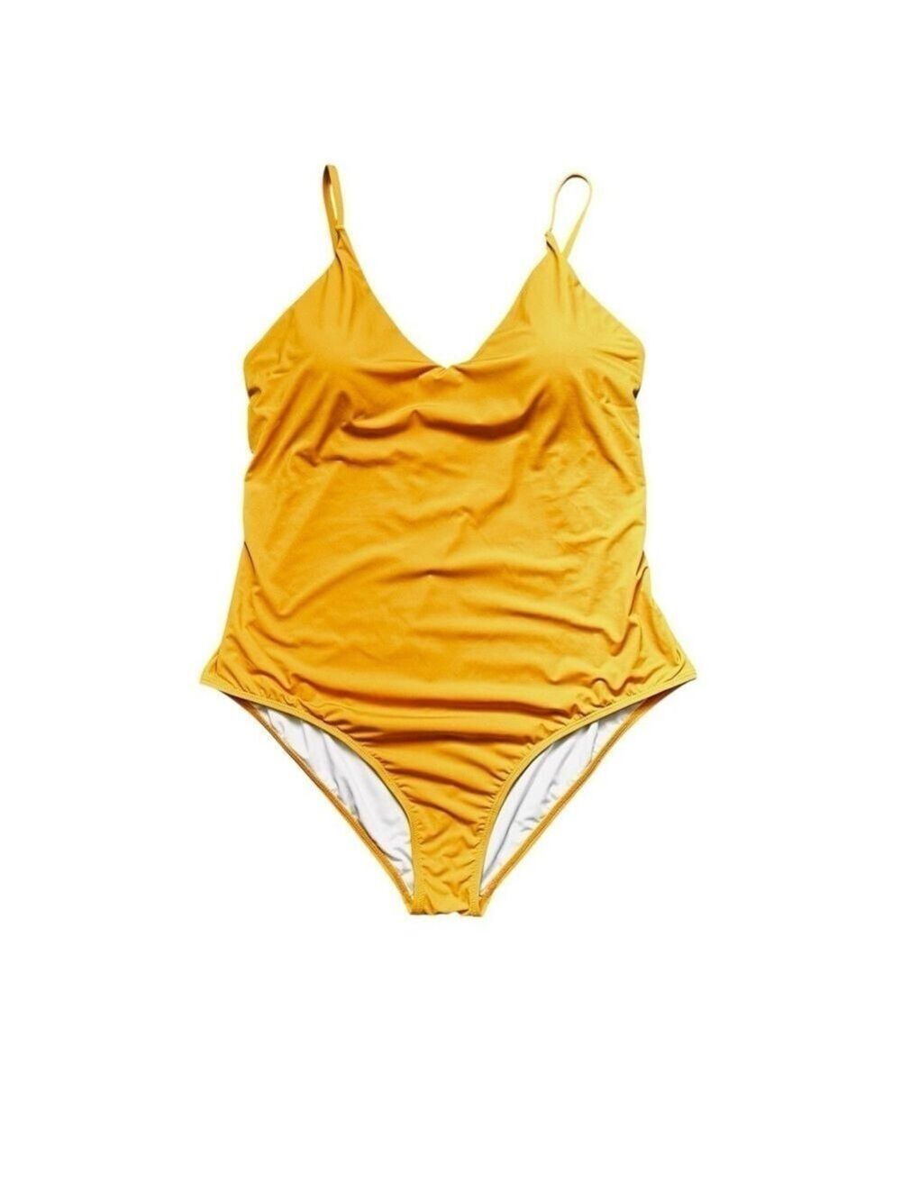 Yellow One-Piece Swimsuit